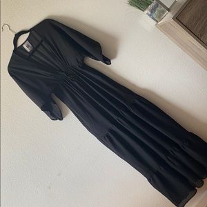 Sheer black dress /or swimsuit cover